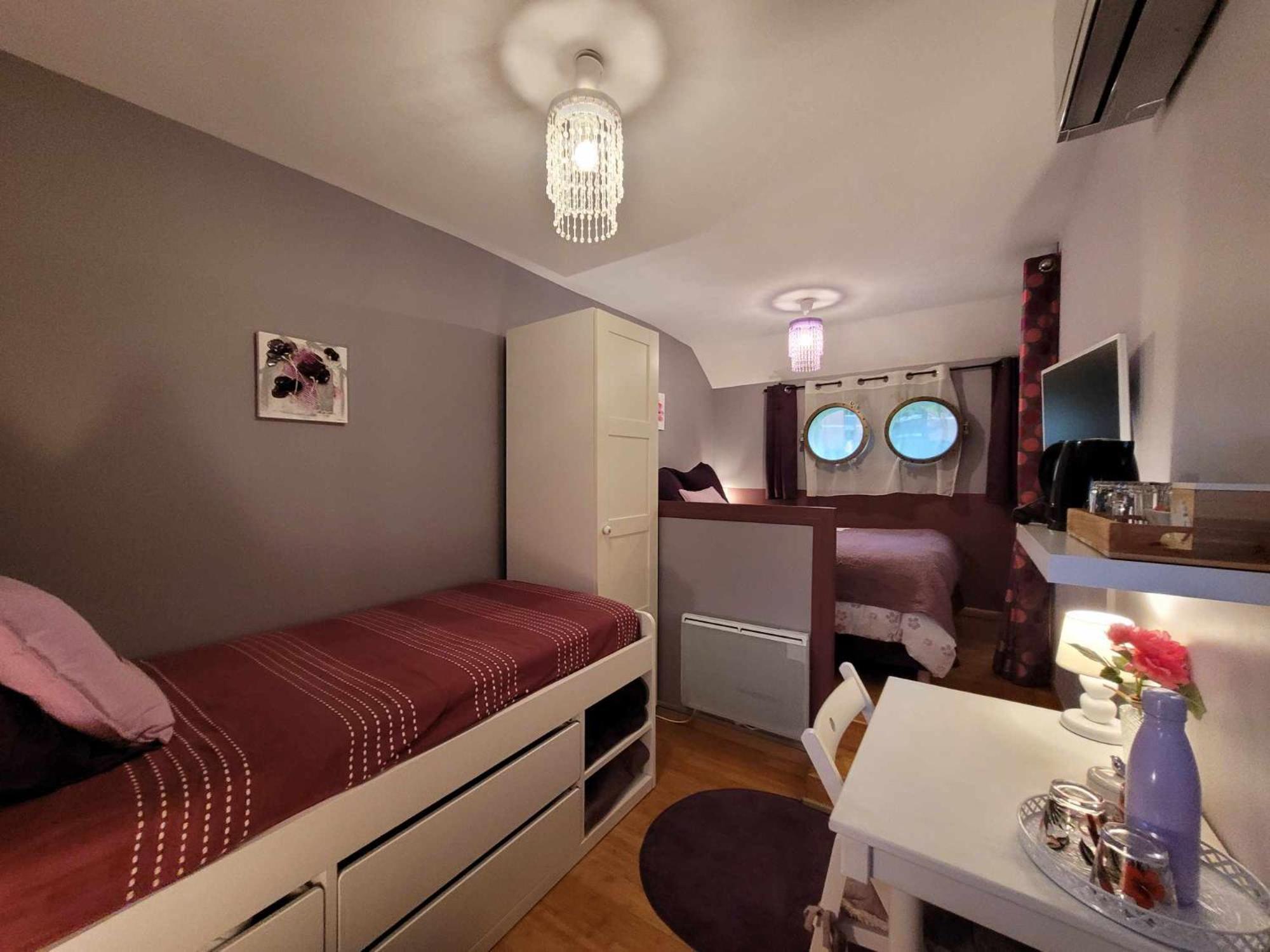 Hotel en barco Peniche Amboise Flottante Centre Toulouse